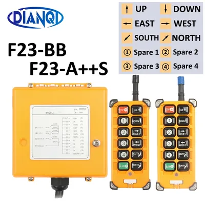 Télécommande sans fil pour grue industrielle F23-BB F23-A +++ S contrôle de vitesse grue