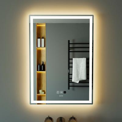 50 x 70 cm led Badezimmer Eitelkeitsspiegel mit Bewegungssensor, Farbtemperatur Einstellbar,