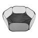 Small Animals Playpen Breathable Portable Durable Small Pet Cage Tent For Pets Black