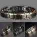 Men Magnetic Health Bracelet Bio Magnetic Anti-fatigue Bracelet Steel Jewelry K6K4