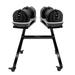NZG PowerDyne Adjustable 80lbs Dumbbell Set and Stand