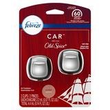 Febreze Car Air Freshener Vent Clips Original Old Spice Scent 2 count