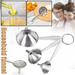 CFXNMZGR Funnel Funnel Kitchen Three-Piece Mini Stainless Stainless Steel Steel Funnel Funnel KitchenÃ¯Â¼ÂŒDining & Bar