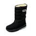 Herrnalise Winter Women s Snow Boots Platform Thick Plush Waterproof Motorcycle Boots Warm Mid-Calf Shoes clearance under $10 !