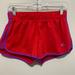 Adidas Shorts | Adidas Aktiv Shorts Womens Small Red Purpler Liner Running Gym 27-29 X 2 | Color: Red | Size: S