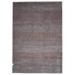 Hand Knotted Brown Wool Rug 4 X 6 Modern Agra Grass Trellis Room Size Carpet