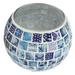 Tealight Candle Holder Mosaic Designs Wide Compatible Votive Candle Holders Glass For Pen Holder