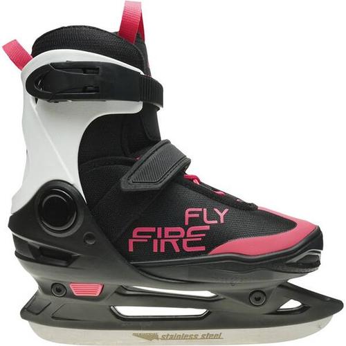 FIREFLY Kinder Eishockeyschuhe Alpha Soft III ADJ G, Größe 29 in BLACK/WHITE/PINK