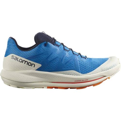 SALOMON Herren Trailrunningschuhe SHOES PULSAR TRAIL Indigo Bunting/Vanila, Größe 42 ⅔ in Indigo Bunting/Vanilla Ice/Vibrant