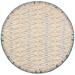 SAFAVIEH Aspen Millicent Geometric Diamonds Wool Area Rug Gold/Rust 3 x 3 Round