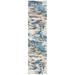 SAFAVIEH Calista Collection CAL110M Blue / Grey Rug