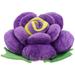 OUNONA Rose Flower Floor Pillow Home Decorative Back Cushion Cartoon Stuffed Toy