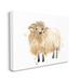 Stupell Industries Stoic Highland Mountain Goat Curved Horn Ram 24 x 30 Designed by June Erica Vess