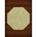 Dalyn Dover Area Rug DV2 Dv2 Mint Swirls Lines 6 x 6 Octagon