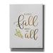 Epic Graffiti I Love Fall Most of All by Imperfect Dust Giclee Canvas Wall Art 26 x34