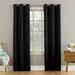 Sun Zero-Sun Zero Talisha Grommet Room Darkening Window Curtain Panel40x84-Black