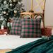 Rosnek Christmas Scottish Tartan Plaid Throw Pillow Covers Farmhouse Classic Decorative Square Cushion Cases for Home Decor Sofa Couch 2 Pack