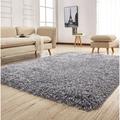 Area Rug Fluffy Shaggy Area Rug Ultra Soft Faux Fur Area Rug Fuzzy Rug Modern Plush Carpet Floor Rug for Living Room Bedroom Home Decor Upgrade Non-Slip Durable Rectangular Crawling Carpet Silver