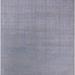 Ahgly Company Indoor Square Mid-Century Modern Silver Gray Oriental Area Rugs 4 Square