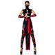 Mask Paradise Atixo Hot Ninja Komplettset - schwarz/rot, Gr??e Atixo:XL