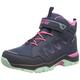 Hi-Tec O010383-052-HI-TEC Rush WP JRG-Navy/Fuschia/Mint-1 Hiking Boot, 1 UK