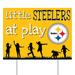 Pittsburgh Steelers 24" x 18" Little Fans At Play Yard Sign