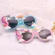 Lunettes de soleil et masque de fête arc-en-ciel pour enfants et adultes lunettes de costume