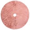 Bizzotto - Copribase Albero di Natale Gonne Tappeto 90 cm - Colore: Rosa Antico