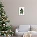 Stupell Industries Hanging Holly Botanicals Mistletoe Seasonal Winter Flowers by House Fenway - Unframed Painting on MDF in Green | Wayfair