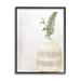 Stupell Industries Varied Herb Plant Sprigs Natural Patterned Vase - Floater Frame Painting on Canvas in Green | 20 H x 16 W x 1.5 D in | Wayfair