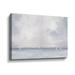 Breakwater Bay Dark Morning Sail - Graphic Art on Canvas in Indigo/White | 12 H x 18 W x 2 D in | Wayfair B524C07BA0484EC7A75E5748CF0513F8