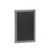 Flash Furniture Canterbury 18 x 24 Rustic Gray Wall Mount Magnetic Chalkboard Sign with Eraser Hanging Wall Chalkboard Memo Board for Home School or Business