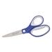 Westcott-1PK Kleenearth Soft Handle Scissors Pointed Tip 7 Long 2.25 Cut Length Blue/Gray Straight Handle