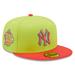 Men's New Era Green/Red York Yankees Cyber Highlighter 59FIFTY Fitted Hat