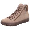 Winterboots LEGERO "MIRA", Damen, Gr. 40, beige (hellbeige), Veloursleder, Textil, unifarben, casual, Schuhe, mit gepolstertem Schaftrand