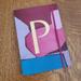 Anthropologie Office | Anthropologie Brynne Monogrammed Journal - "P" | Color: Blue/Purple | Size: Os