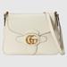 Gucci Bags | Gucci Small Messenger Bag With Double G In White | Color: Gold/White | Size: Os
