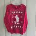 Disney Sweaters | Disney Red Mickey Mouse Christmas Sweater | Color: Red/White | Size: L