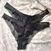 Victoria's Secret Intimates & Sleepwear | 2 Victoria Secret Brazilian Underwear | Color: Black | Size: Xl