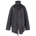 Burberry Jackets & Coats | Burberry Brit Black Poly Filled Nova Check Quilted Lining Dual Zip Parka Coat L | Color: Black/Tan | Size: L