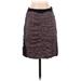 J.Crew Casual Skirt: Black Tweed Bottoms - Women's Size 2