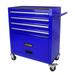 Seizeen Rolling Tool Chest on Wheels Metal Tool Cart Toolbox Storage Cabinet Organizer W/ 4 Drawers Red