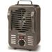 PowerZone TFH-204 Portable Electric Heater with 2-Heat Settings 750/1500W Each