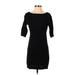 Old Navy Casual Dress - Mini: Black Solid Dresses - Women's Size X-Small