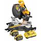 DCS781X2 Akku Paneelsäge Kappsäge Gehrungssäge 54V 9Ah xr flexvolt 305 mm bürstenlos - Dewalt