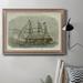 Longshore Tides Antique Clipper Ship I Premium Framed Canvas- Ready To Hang Canvas, Solid Wood in Black/Blue/Green | 27 H x 18 W x 2.5 D in | Wayfair