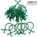 50/100 Pieces Plant Support Garden Clips Trellis For Wine Grow Green Tool Stick Accessories J7P4