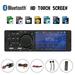 MP5 Car Player 1 Din 4.1 Inch Touch Screen Car Stereo Bluetooth + Backup Camera