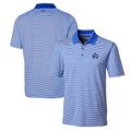 Men's Cutter & Buck Royal Air Force Falcons Logo Forge Tonal Stripe Stretch Polo