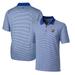 Men's Cutter & Buck Royal Illinois Fighting Illini Forge Tonal Stripe Stretch Polo